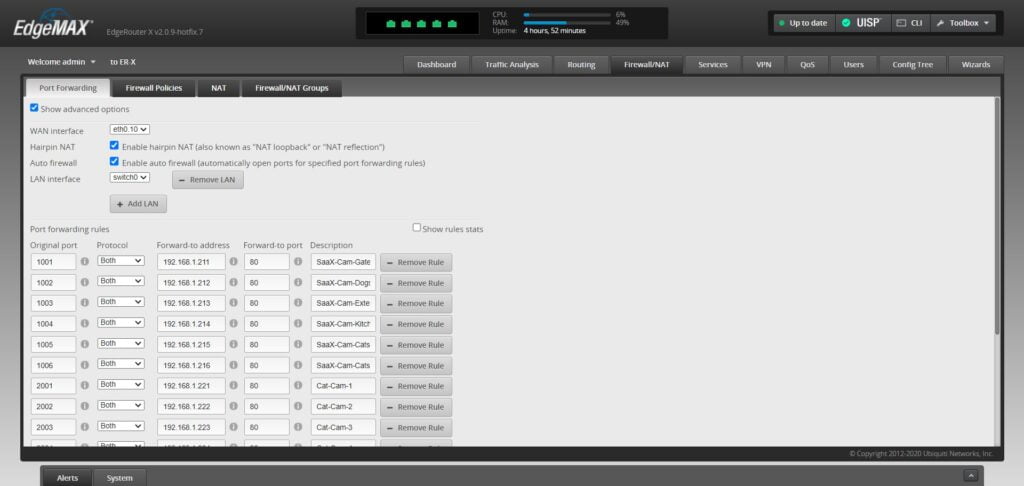 Eir Router 3 Replacing eir Fibre Router with Ubiquiti ER-X – Projects @ Hillview